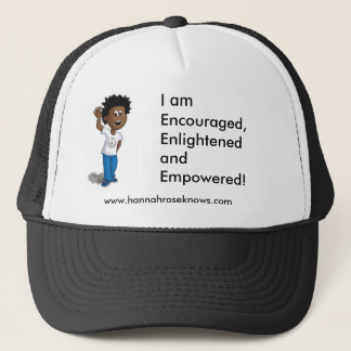 tyler sep, I am Encouraged, Enlightened and Emp... Trucker Hat