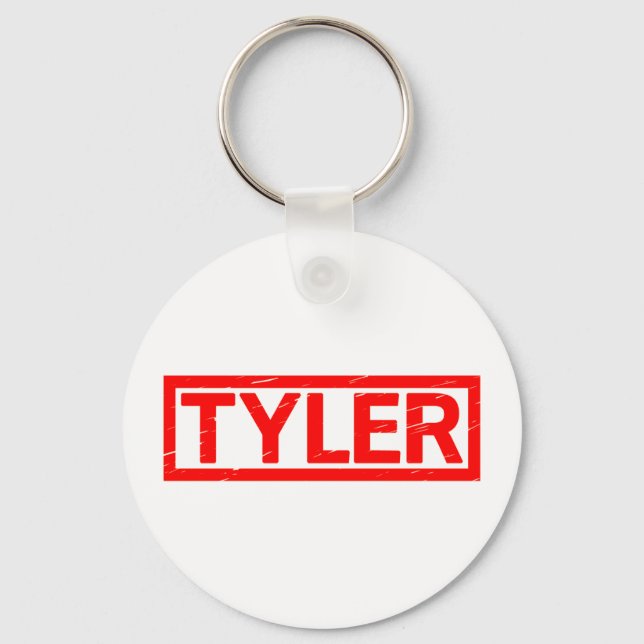 Tyler Stamp Keychain (Front)
