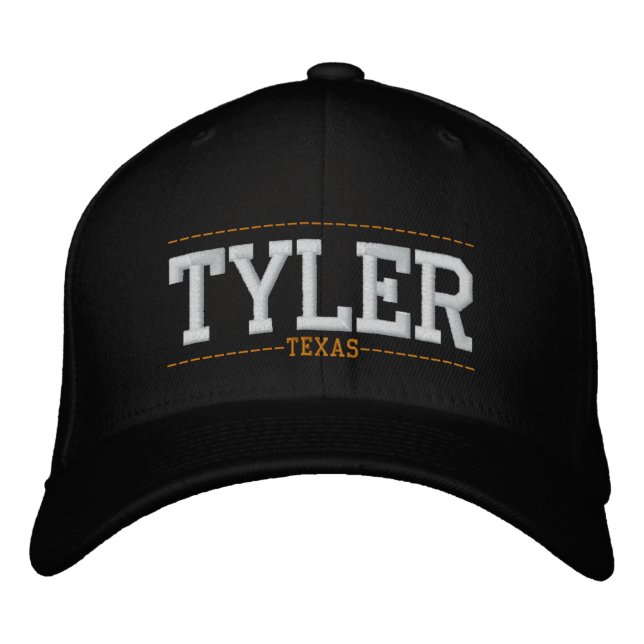 Tyler Texas USA Casquettes brodés (Devant)