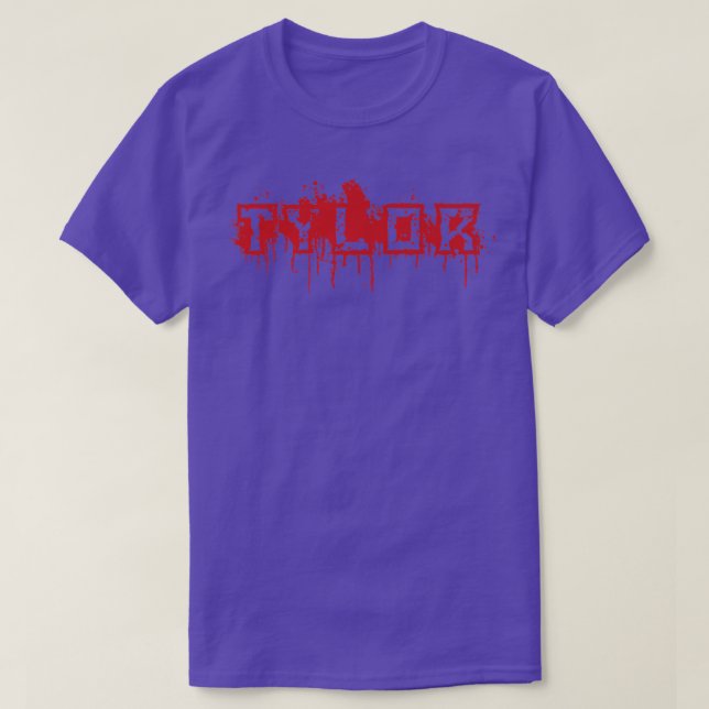 Tylor - First Name Halloween Costume Personalized  T-Shirt (Design Front)