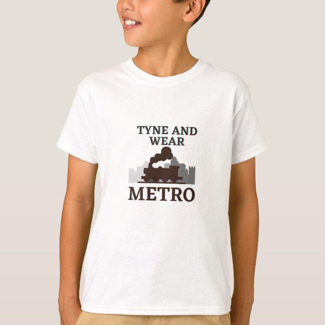 Tyne and Wear Metro T-Shirt (Front)