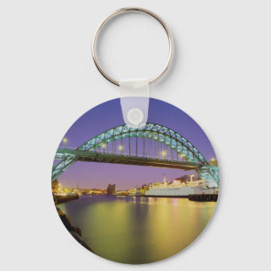 Tyne Bridge, Newcastle-Upon-Tyne, England Keychain