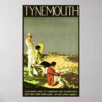 TYNEMOUTH Cullercoats LNER Railways Vintage Travel