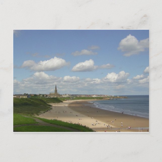 TYNEMOUTH LONGSANDS POSTCARD (Front)