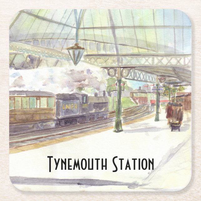 Tynemouth Station coaster (Front)