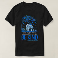 Type 1 Diabetes Awareness Be Kind Blue Elephant