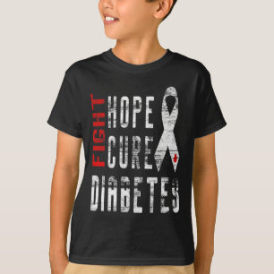Type 1 Diabetes Awareness - Cure Diabetes T-Shirt