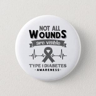 Type 1 Diabetes Buttons & Pins