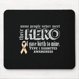 Type 1 Diabetes Awareness  Mouse Pad