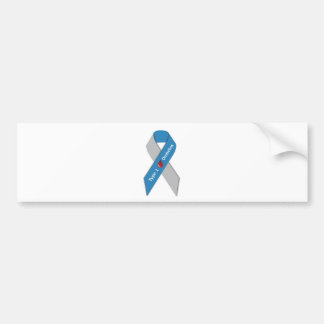 Type 1 Diabetes Awareness Ribbon Bumper Sticker