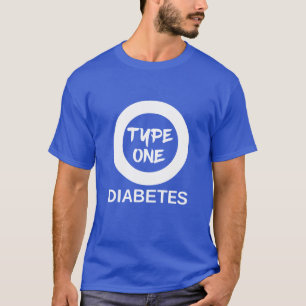 type 1 diabetes circle world diabetes day T-Shirt