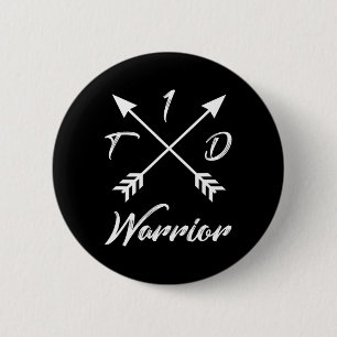 Type 1 Diabetes Gifts Women Girls Kids T1D Warrior 2 Inch Round Button