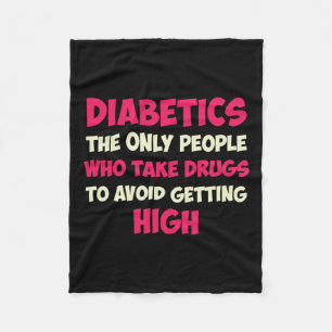 Type 1 Diabetes Mom Mother T1d Diabetic Awareness Fleece Blanket
