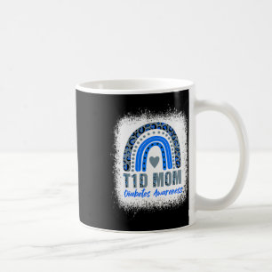 Type 1 Diabetes T1d Mom Diabetes Awareness Leopard Coffee Mug