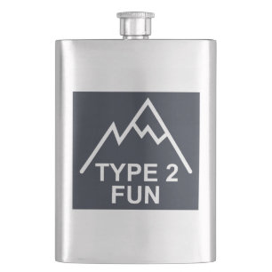 Type 2 Fun Hip Flask