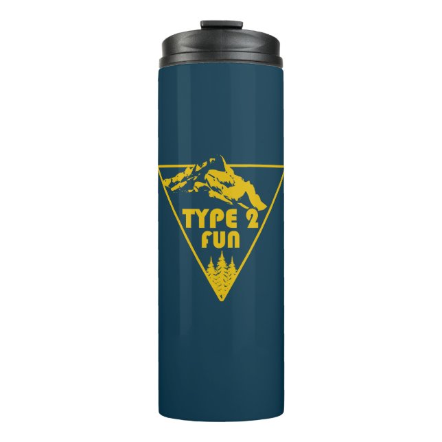 Type 2 Fun Mountains Thermal Tumbler (Front)