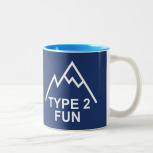 Type 2 Fun Two-Tone Coffee Mug
