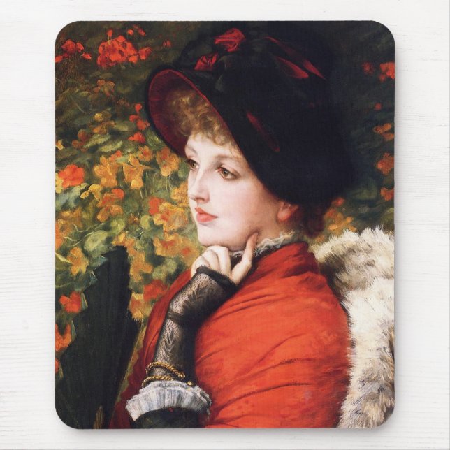 Type de James Tissot de tapis de souris de beauté (Devant)