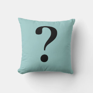 Type de question Coussin dans Dusty Blue