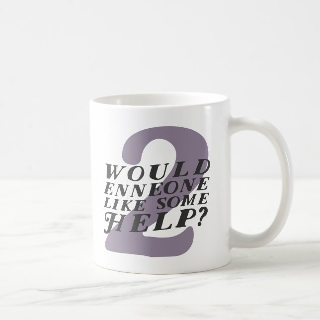 Type d'Enneagram - tasse 2 drôle (Droite)