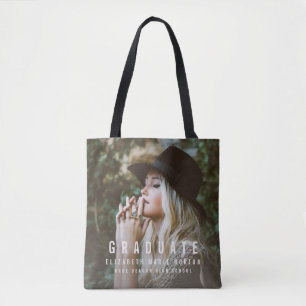 type graduation tote bag