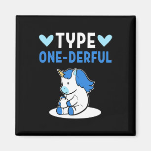 Type One Diabetes Kids Unicorn Diabetes Type One D Magnet