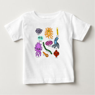 Types Of Bacteria Baby T-Shirt