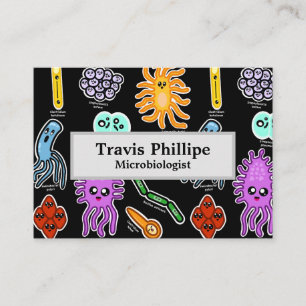 Types Of Bacteria Business Card