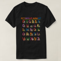 Types Of Dinosaurs Alphabet A-Z ABC Dino