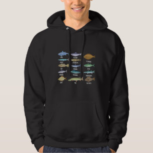 Types Of Freshwater Fish Hoodie