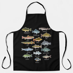 Types Of Freshwater Fish Species Fishing Apron
