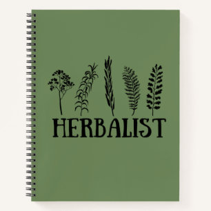 Types of herbals herbalist notebook