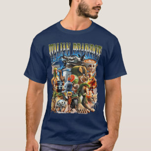 Types of Italian Brainrot Meme Character Hand Draw T-Shirt