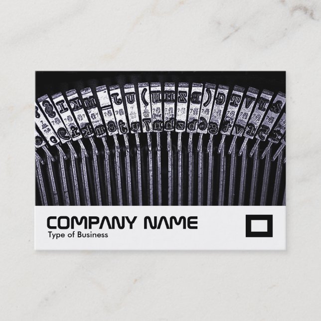 Typewriter Business Card (Front)