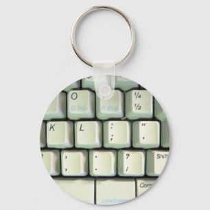 Typewriter Keyboard Keychain