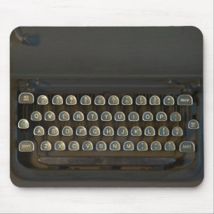 Typewriter Keyboard Mouse Pad