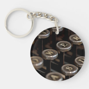Typewriter Keychain