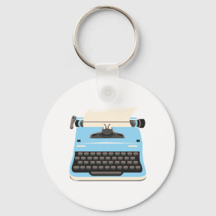 Typewriter Keychain