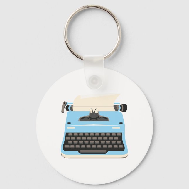 Typewriter Keychain (Front)