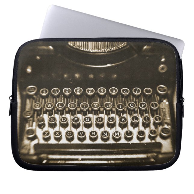 Typewriter Laptop Sleeve (Front)