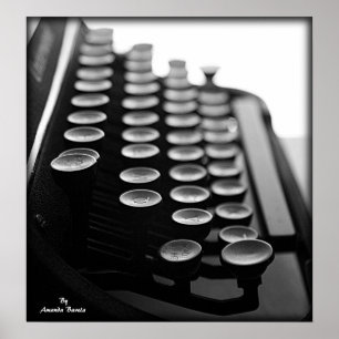 Typewriter Poster