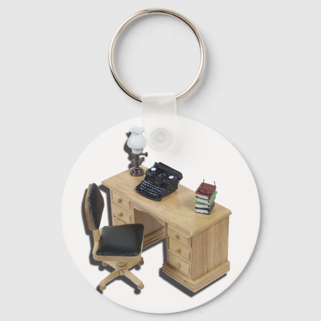 TypewriterBooksDesk111112 copy.png Keychain (Front)