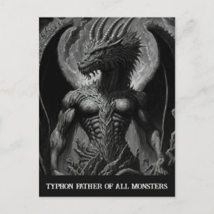 Typhon - The Father of all Monsters Postcard