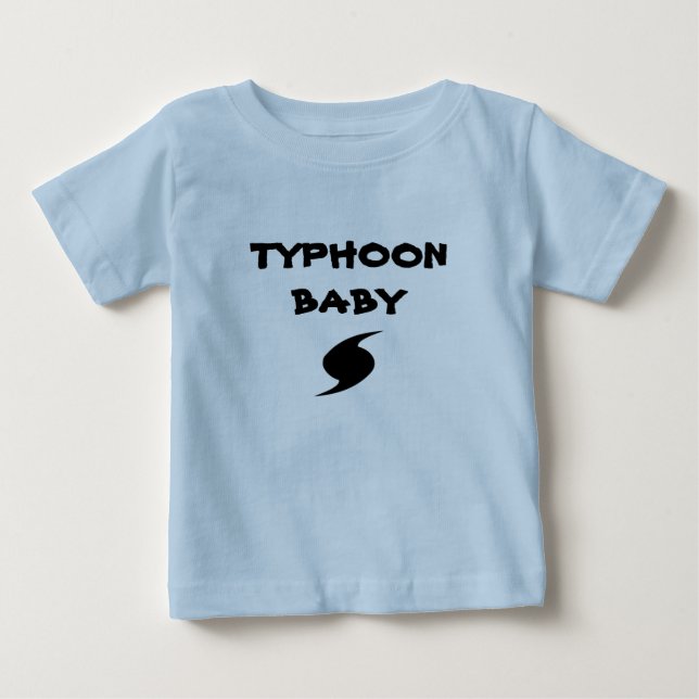 "Typhoon Baby" T-shirt (Front)