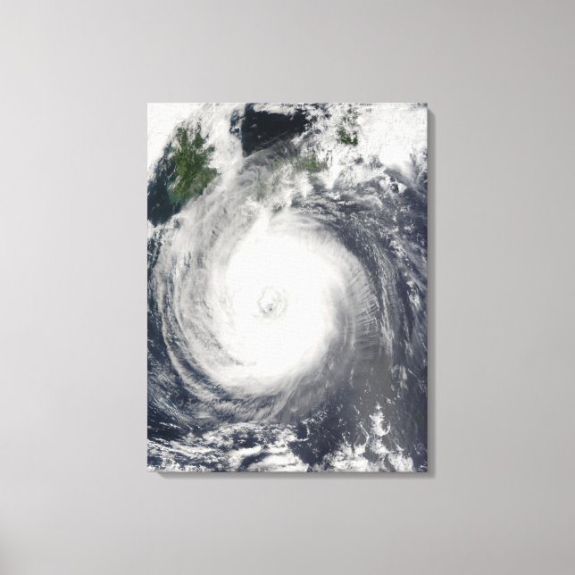 Typhoon Chaba Canvas Print (Front)