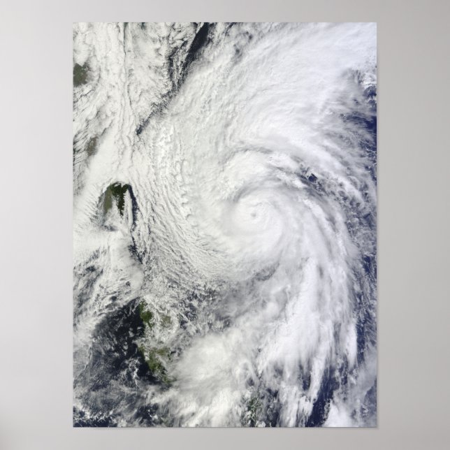 Typhoon Chaba in the Philippine Sea Poster (Front)