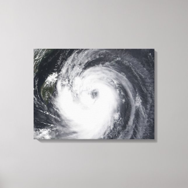 Typhoon Chaba in the western Pacific Ocean Canvas Print (Front)