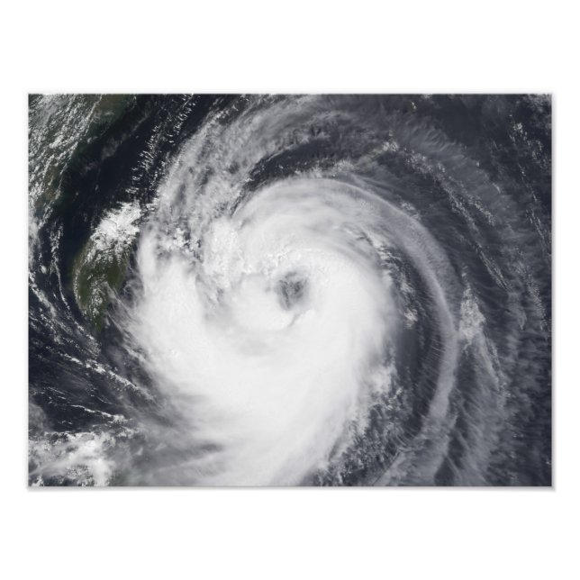 Typhoon Chaba in the western Pacific Ocean Photo Print (Front)