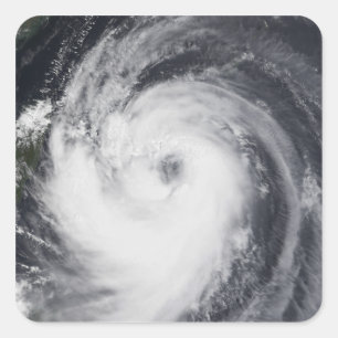 Typhoon Chaba in the western Pacific Ocean Square Sticker