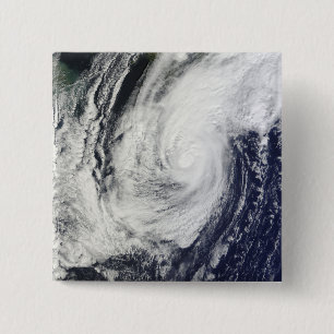 Typhoon Chaba over the Ryukyu Islands, Japan 2 Inch Square Button